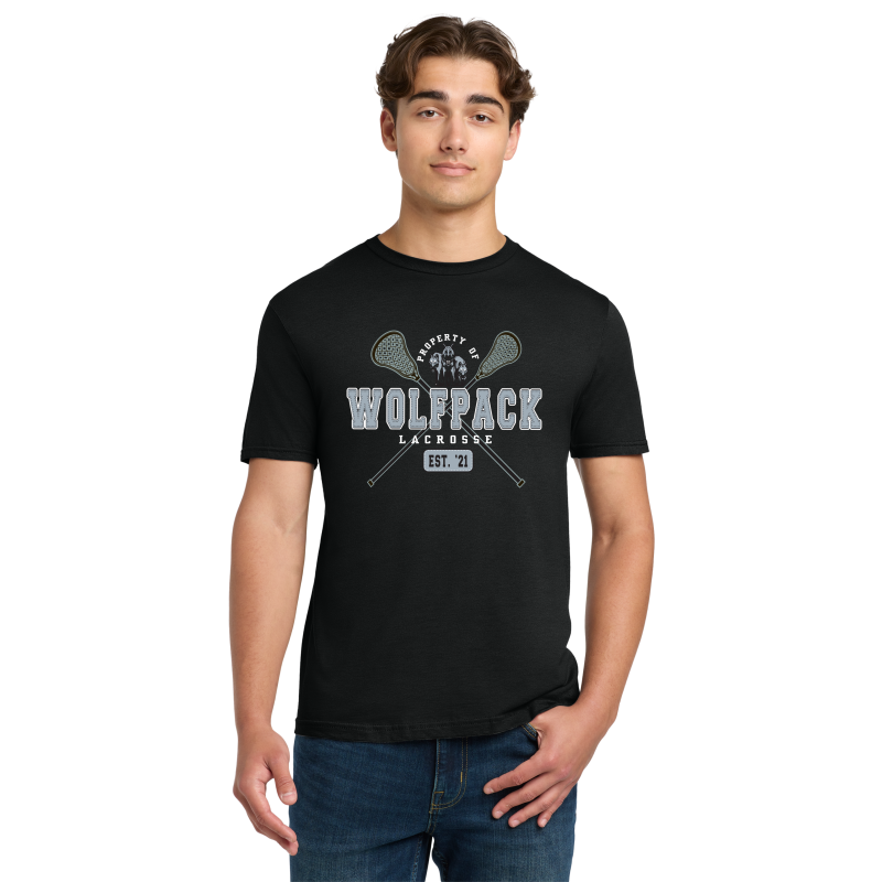 PROPERTY OF WOLFPACK LACROSSE  S/S TEE