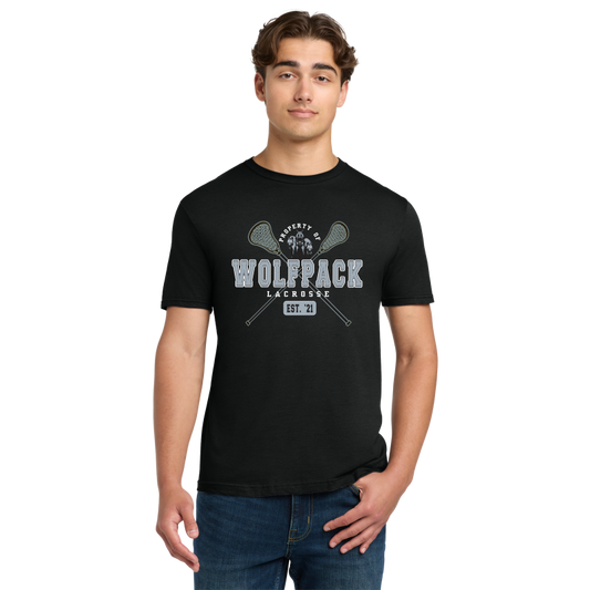 PROPERTY OF WOLFPACK LACROSSE  S/S TEE