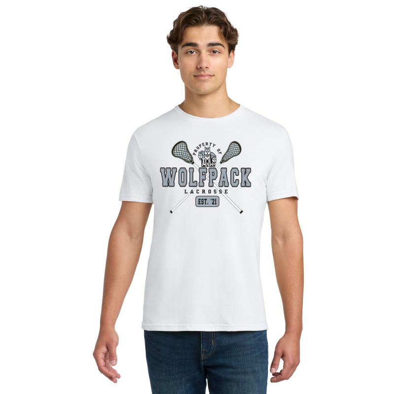 PROPERTY OF WOLFPACK LACROSSE  S/S TEE