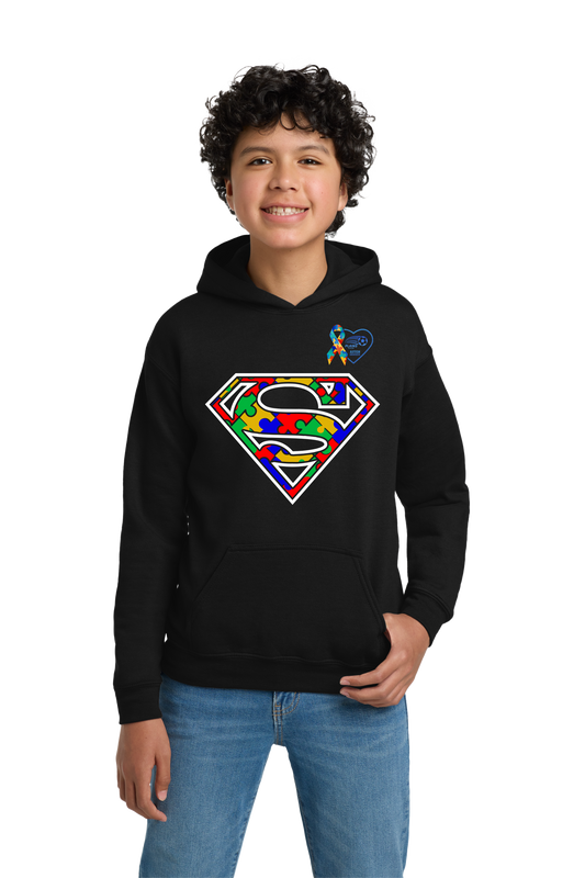 YOUTH SUPERMAN HOODIE
