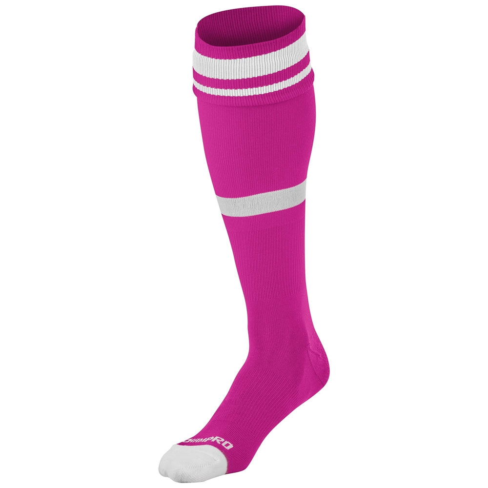 Hot Pink, White
