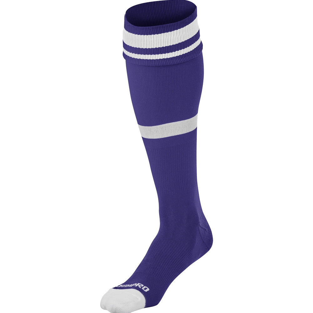 Purple, White