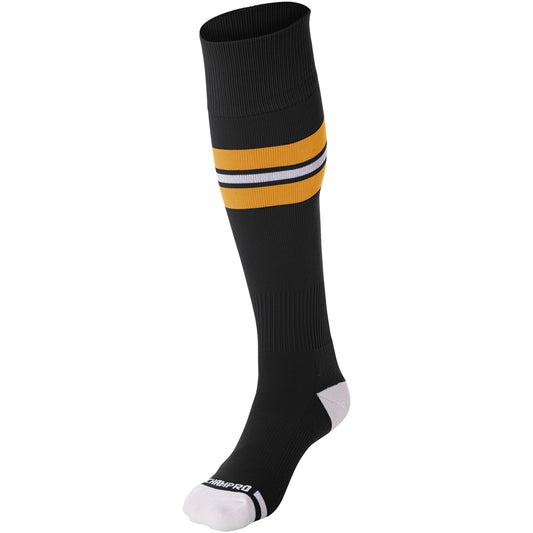 Black, Gold, White