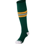 Forest Green, Gold, White