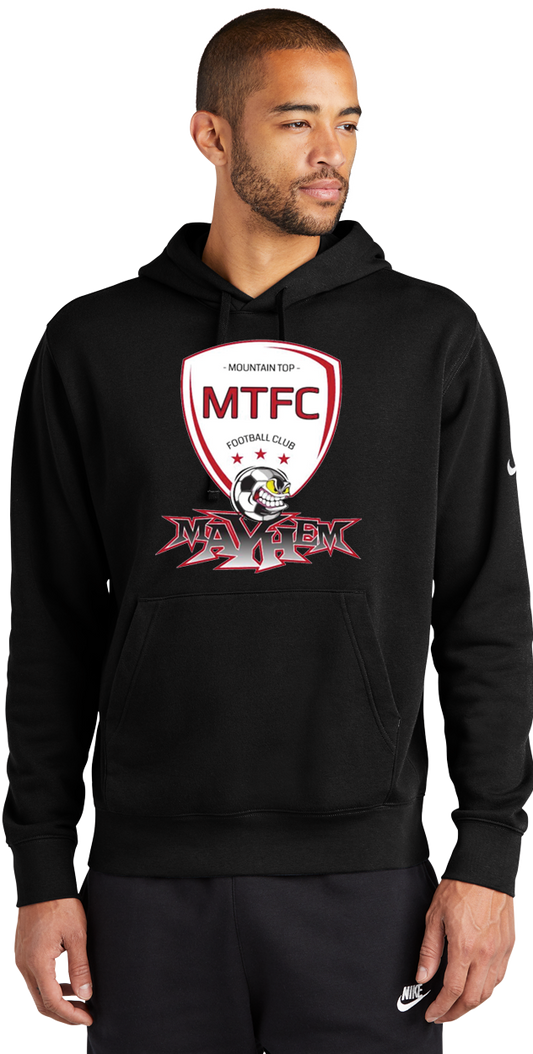 Nike Club Fleece Sleeve Swoosh Pullover Hoodie - MAYHEM