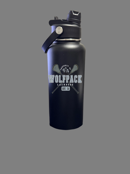 32oz Hydro Water Bottle - WBA LACROSSE