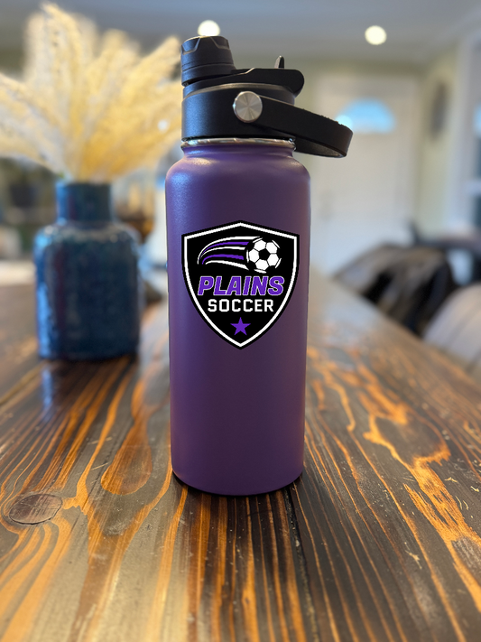 32oz Hydro Water Bottle - PLAINS