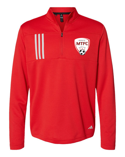 MTFC Adidas - 3-Stripes Double Knit Quarter-Zip Pullover