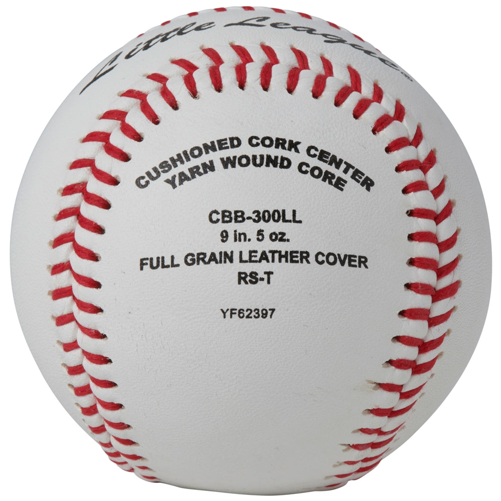 LITTLE LEAGUE® - DOUBLE CUSHION CORK CORE - FULL GRAIN LEATHER COVER