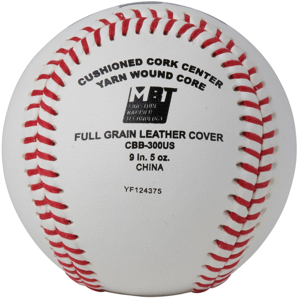 USSSA APPROVED BASEBALL - FULL GRAIN LEATHER COVER