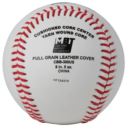 USSSA APPROVED BASEBALL - FULL GRAIN LEATHER COVER