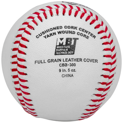 OFFICIAL LEAGUE - DOUBLE CUSHION CORK CORE - FULL GRAIN LEATHER COVER