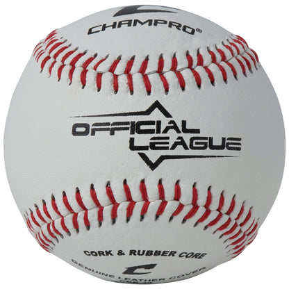 OFFICIAL LEAGUE - CORK/RUBBER CORE - GENUINE LEATHER COVER