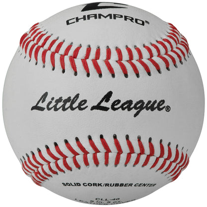 LITTLE LEAGUE® GAME RS - CORK/RUBBER CORE - GENUINE LEATHER COVER