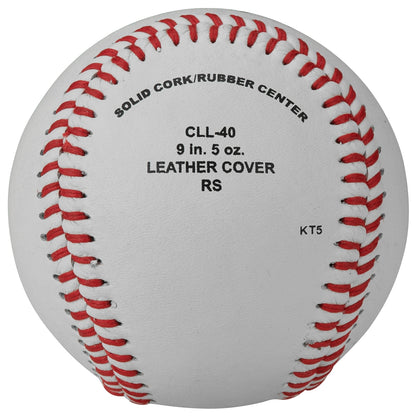 LITTLE LEAGUE® GAME RS - CORK/RUBBER CORE - GENUINE LEATHER COVER