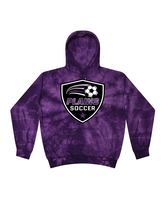 Classic tie dye Spider Purple hoodie