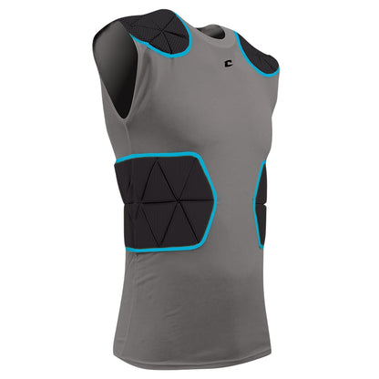 TRI-FLEX COMPRESSION SHIRT WITH CUSHION SYSTEM