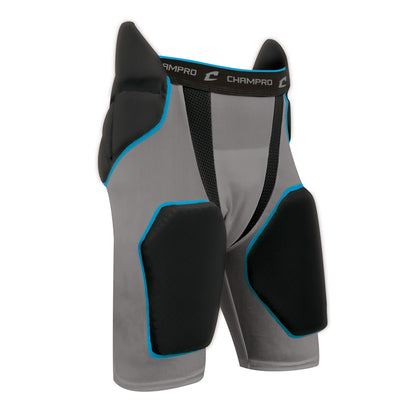 TRI-FLEX 5-PAD INTEGRATED GIRDLE