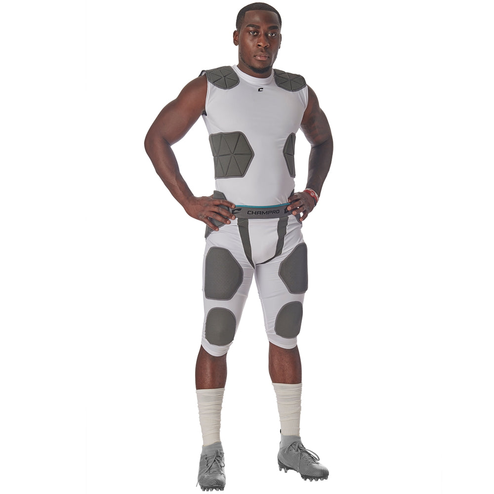 TRI-FLEX 7-PAD INTEGRATED GIRDLE