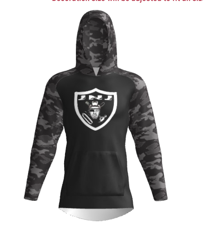 JnJ Construction - Black Camo hoodie t shirt