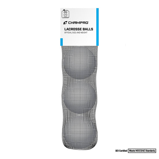 NOCSAE LACROSSE BALLS - 3-PACK