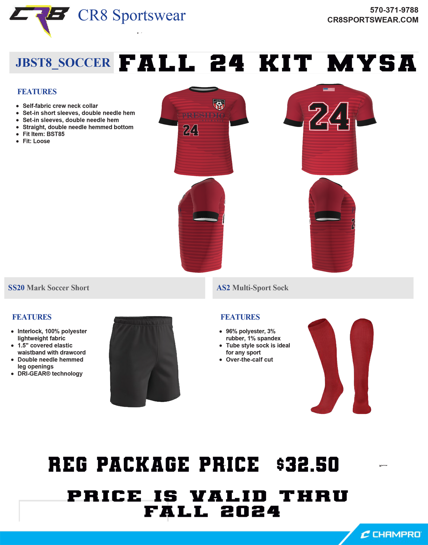 MYSA FALL 24 FULL KIT