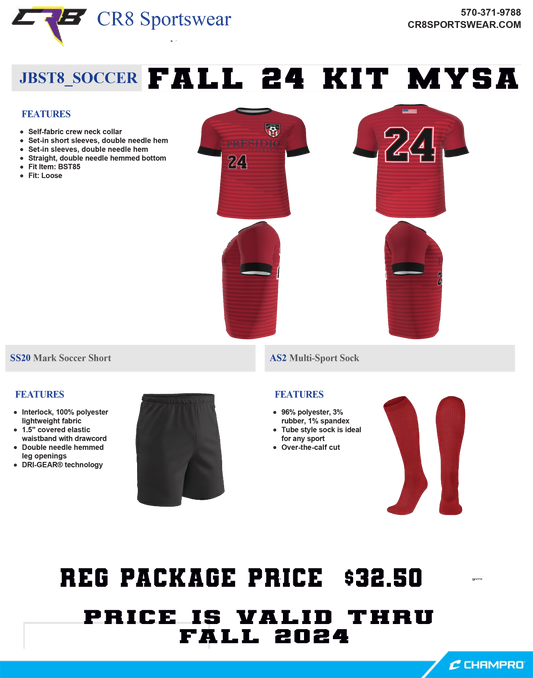 MYSA FALL 24 FULL KIT