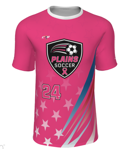 Cancer Awareness - PLAINS SOCCER Jersey