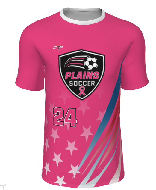 Cancer Awareness - PLAINS SOCCER Jersey