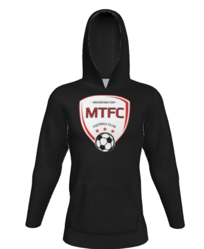 MTFC LONG SLEEVE T-SHIRT HOODIE WITH POCKET SOLID COLOR