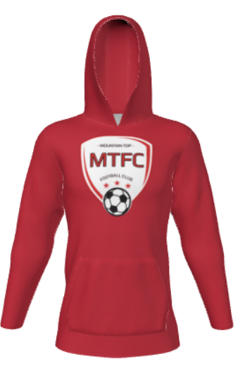 MTFC LONG SLEEVE T-SHIRT HOODIE WITH POCKET SOLID COLOR